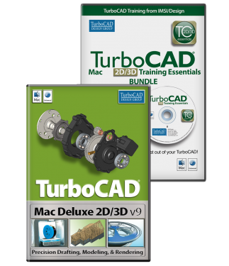 turbocad mac 2d 3d v9 bundle deluxe