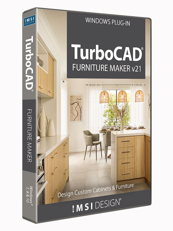 Turbocad Furniture Maker V21 Turbocad Via Imsi Design