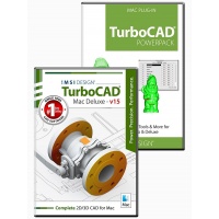 TurboCAD® Mac 15 Deluxe 2D3D/PowerPack Bundle Thumbnail